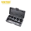 15PC Twist Socket Set in 1/4 Inch and 1/2 Inch Square Drive